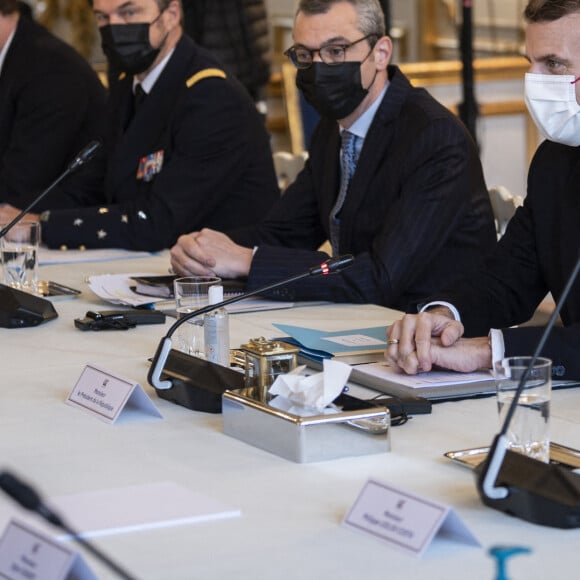 Alexis Kohler, secrétaire général de l'Elysée - Le président Emmanuel Macron reçoit la présidente de la commission européenne pour un entretien au palais de l'Elysée à Paris le 7 janvier 2022
