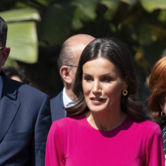 La reine Letizia d'Espagne préside la commémoration de la Journée mondiale de la Croix-Rouge et du Croissant-Rouge à l'Oceanográfic à Valence, Espagne, le 10 mai 2022. 