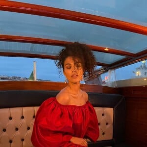 Tina Kunakey a partagé plusieurs photos de son voyage en amoureux avec son mari Vincent Cassel. @ Instagram / Tina Kunakey