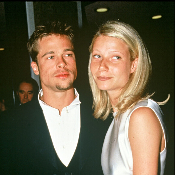 Brad Pitt et Gwyneth Paltrow lorsqu'ils étaient en couple.