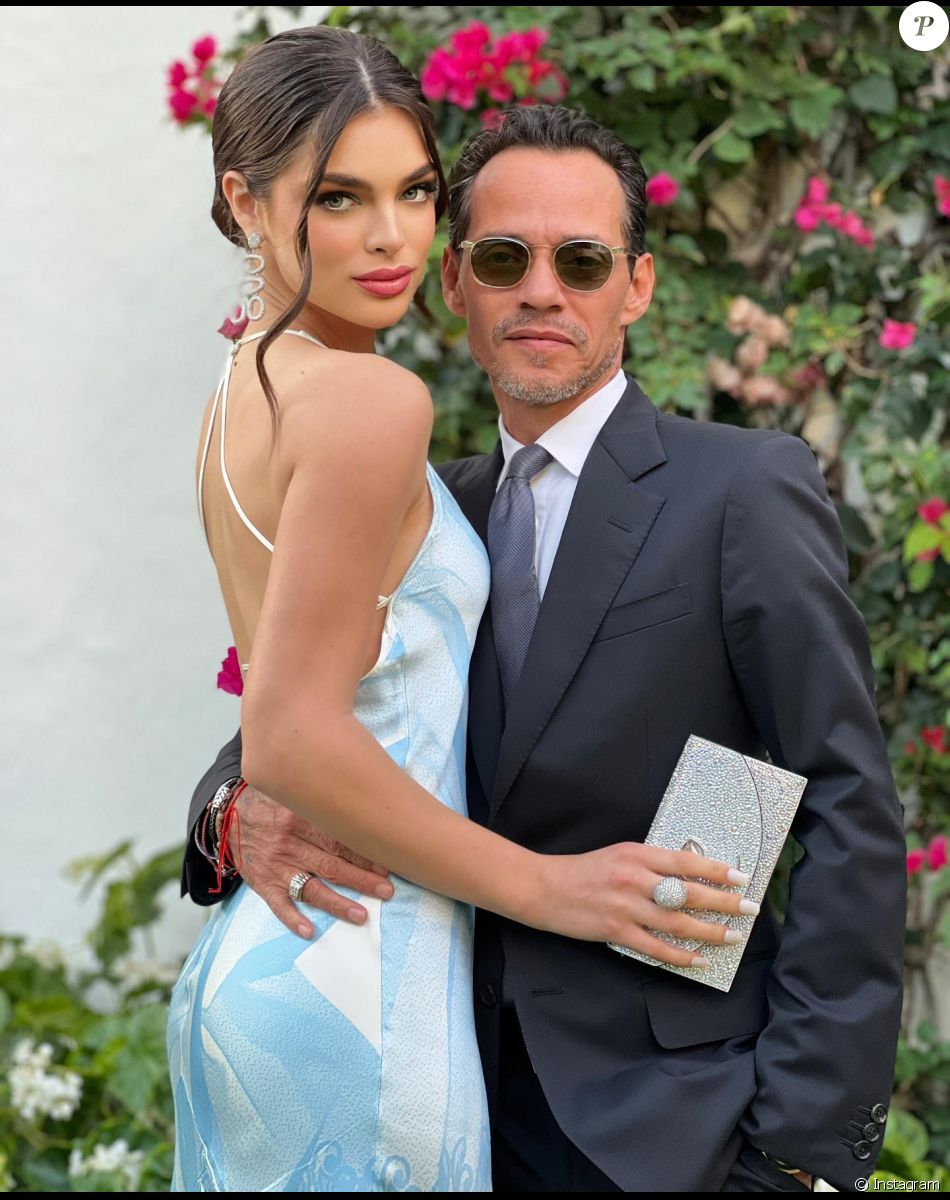 Marc Anthony et Nadia Ferreira sur Instagram
