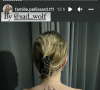 Amandine Pellissard (Familles nombreuses, la vie en XXL) s'offre un nouveau tatouage XXL.