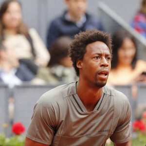 Gaël Monfils lors de l'Open de Tennis de Madrid. Le 3 mai 2022 © Alterphotos / Panoramic / Bestimage 