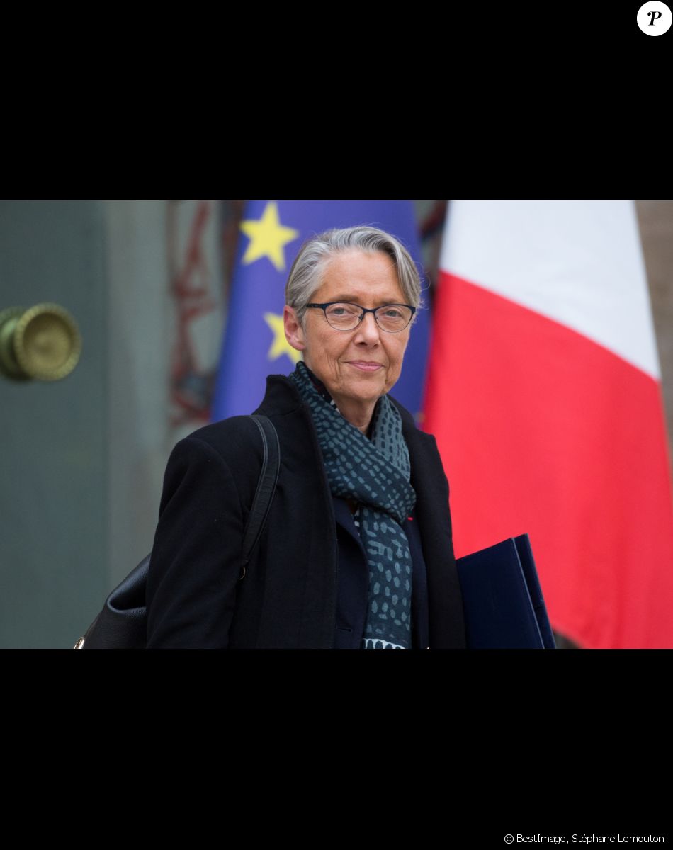 Elisabeth Borne positive au Covid et hospitalisée - Elisabeth Borne, Ministre auprès du ministre d Etat , ministre de la Transition écologique et solidaire, chargée des Transports - Sortie du conseil des ministres du 6 février 2019, au palais de l'Elysée à Paris