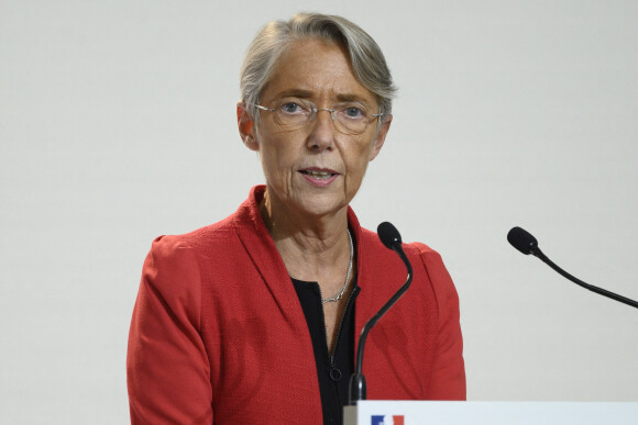 Elisabeth Borne, ministre du travail - Conférence de presse sur la situation de l'épidémie de coronavirus (COVID-19) au ministère de la santé à Paris le 12 novembre 2020