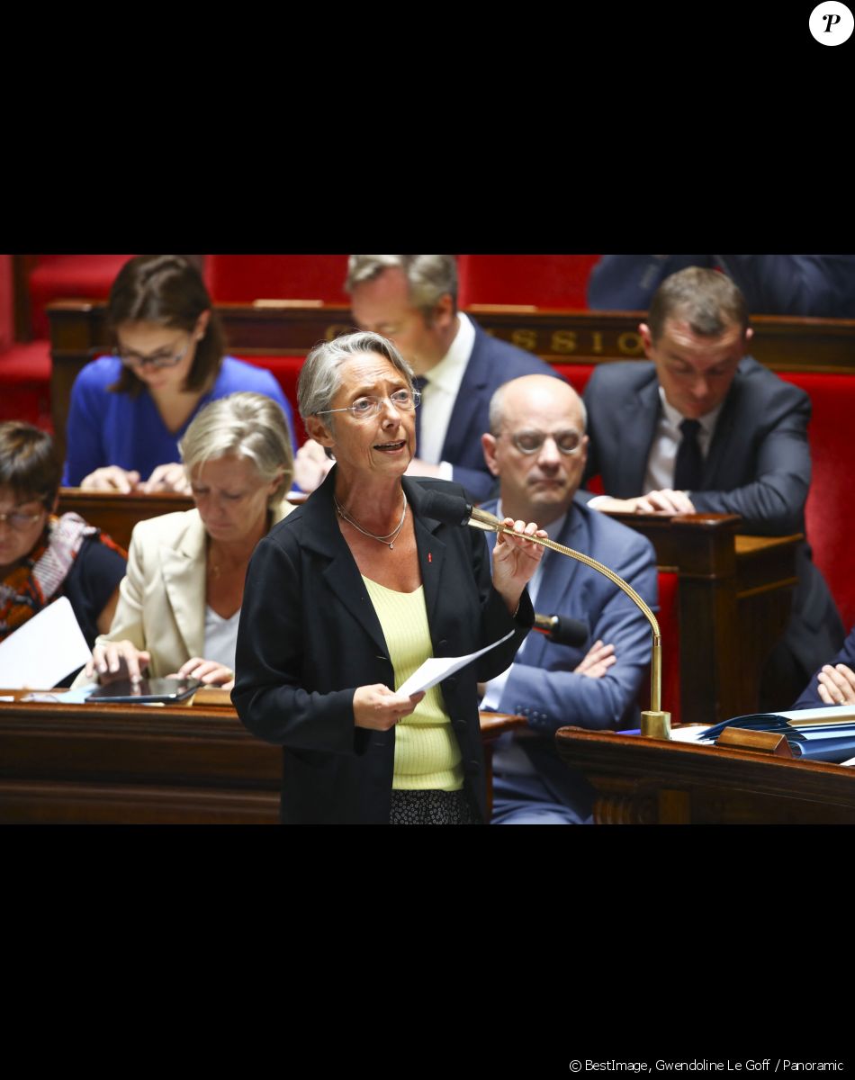 Elisabeth Borne - Ministre aupres du ministre d'Etat, ministre de la Transition écologique et solidaire, chargée des Transports - Séance de questions au gouvernement à l'Assemblée Nationale à Paris le 26 juin 2019