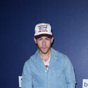 Nick Jonas au photocall "NBCUniversal Upfront" à New York, le 16 mai 2022. 