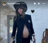 Photo de Lou Doillon, enceinte de son deuxième enfant, postée par son compagnon Stéphane Manel