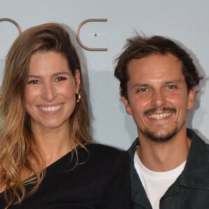 Juan Arbelaez et sa femme Laury Thilleman - Projection du film "Dune" au cinéma Le Grand Rex à Paris, le 6 septembre 2021. © Veeren/Bestimage 