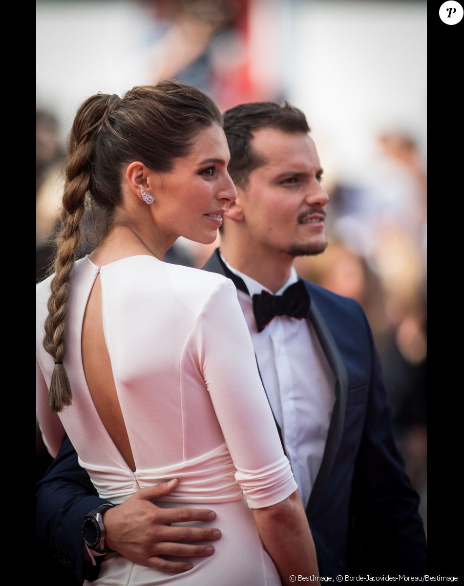 Laury Thilleman et son compagnon Juan Arbelaez - Montée des marches du film de la Soirée 70ème Anniversaire lors du 70ème Festival International du Film de Cannes. Le 23 mai 2017. © Borde-Jacovides-Moreau/Bestimage