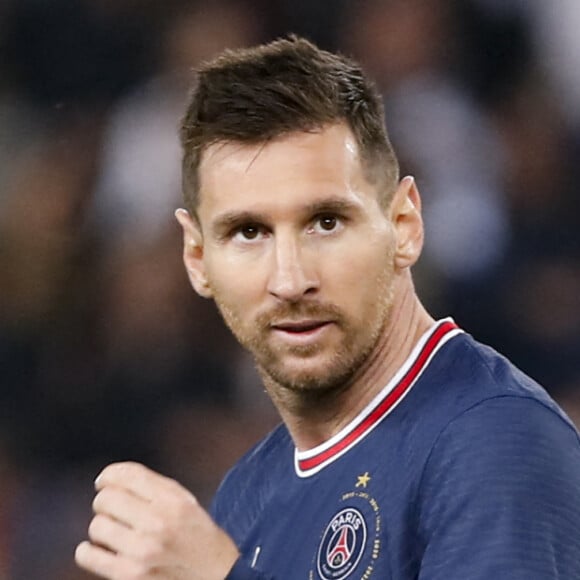 Lionel Messi (PSG) - Match de football de ligue 1 Uber Eats entre le Paris St Germain et Troyes (2-2) à Parisle 8 mai 2022.