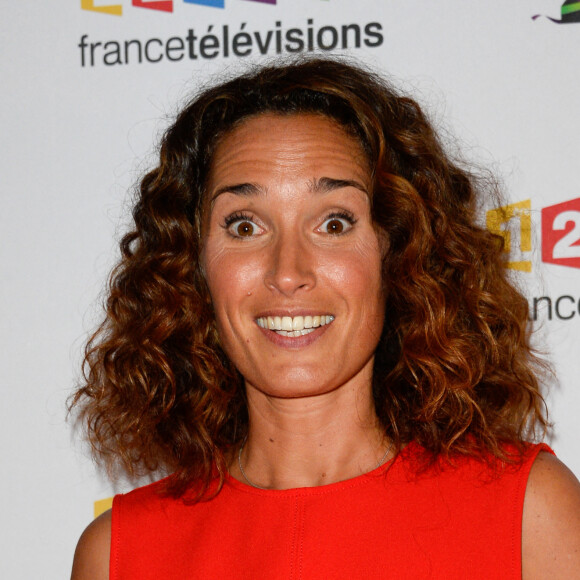 Marie-Sophie Lacarrau au photocall de France Télévisions, pour la présentation de la nouvelle dynamique 2016-2017, à Paris, le 29 juin 2016. © Guirec Coadic/Bestimage