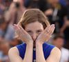 Vicky Krieps au photocall de "Plus Que Jamais" lors du 75e Festival International du Film de Cannes © Dominique Jacovides/Bestimage 