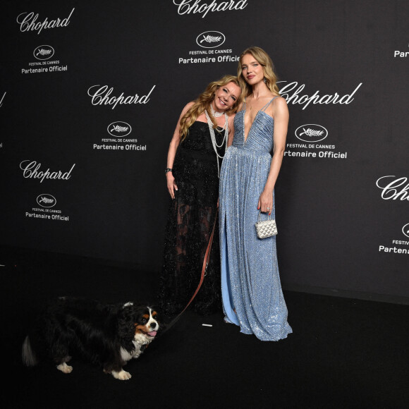 Caroline Scheufele et Natalia Vodianova - Photocall de la soirée "Chopard Loves Cinema" lors du 75ème Festival International du Film de Cannes. Le 21 mai 2022 © Olivier Borde / Bestimage 