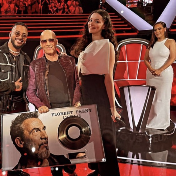 Nour est la grande gagnante de la saison 11 de "The Voice" après avoir évolué dans l'équipe de Florent Pagny - Instagram