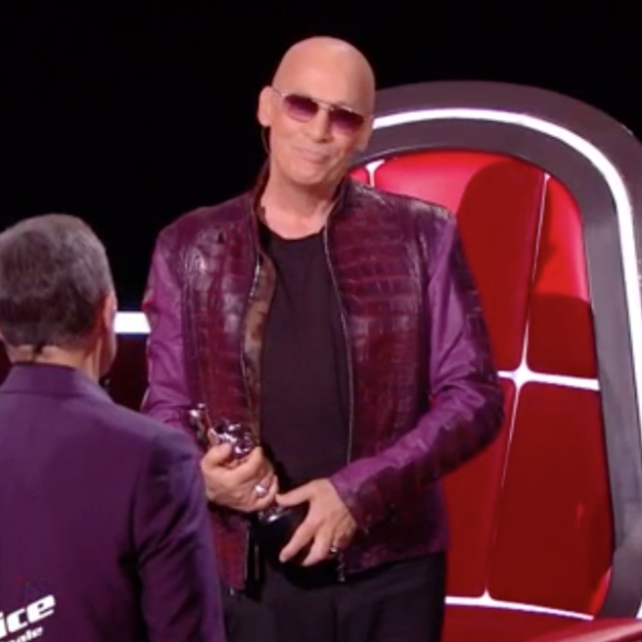 Florent Pagny dans l'émission "The Voice" le 21 mai 2022.
