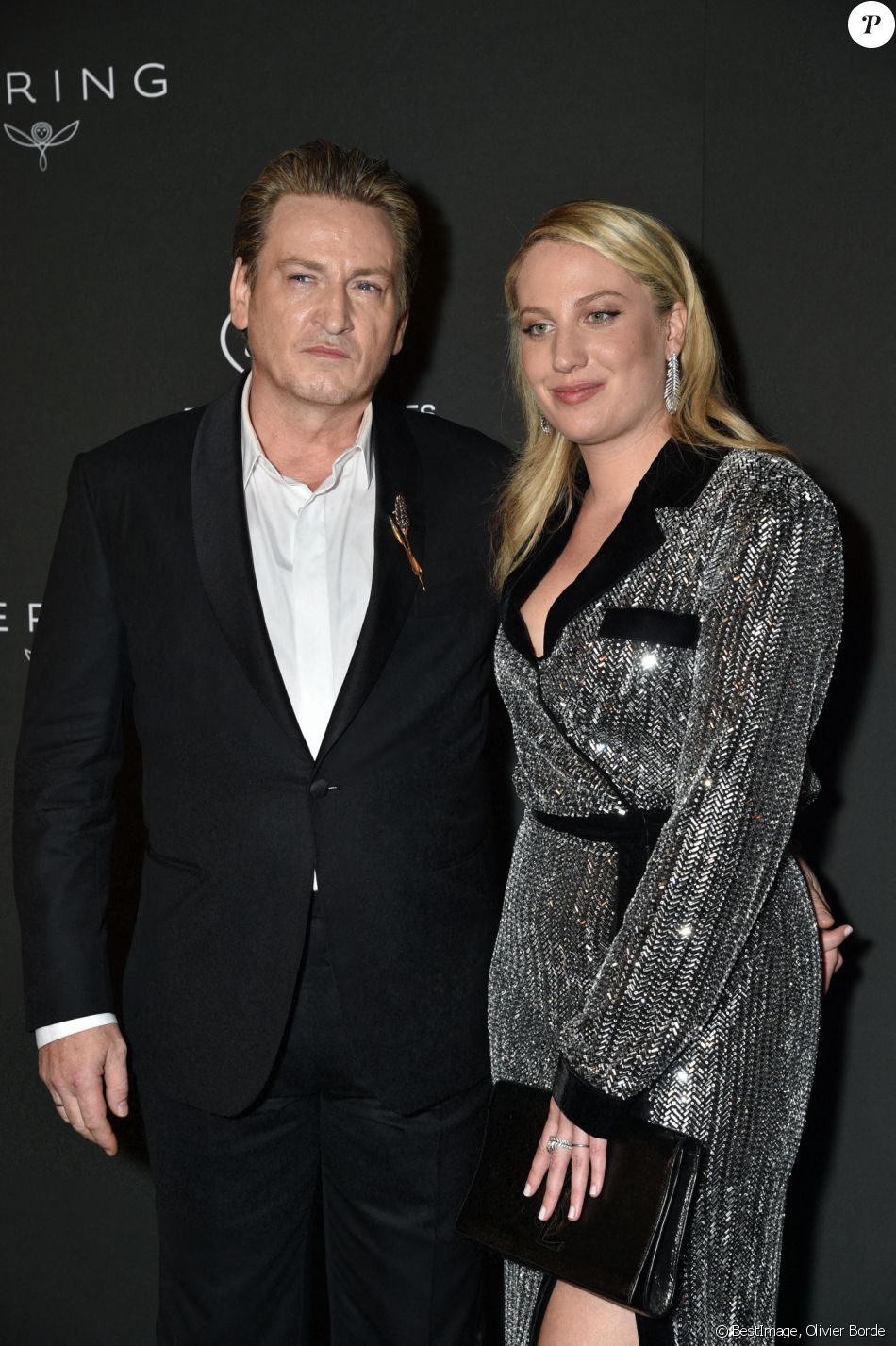 Benoît Magimel et sa femme Margot Pelletier - Soirée Women In Motion au ...