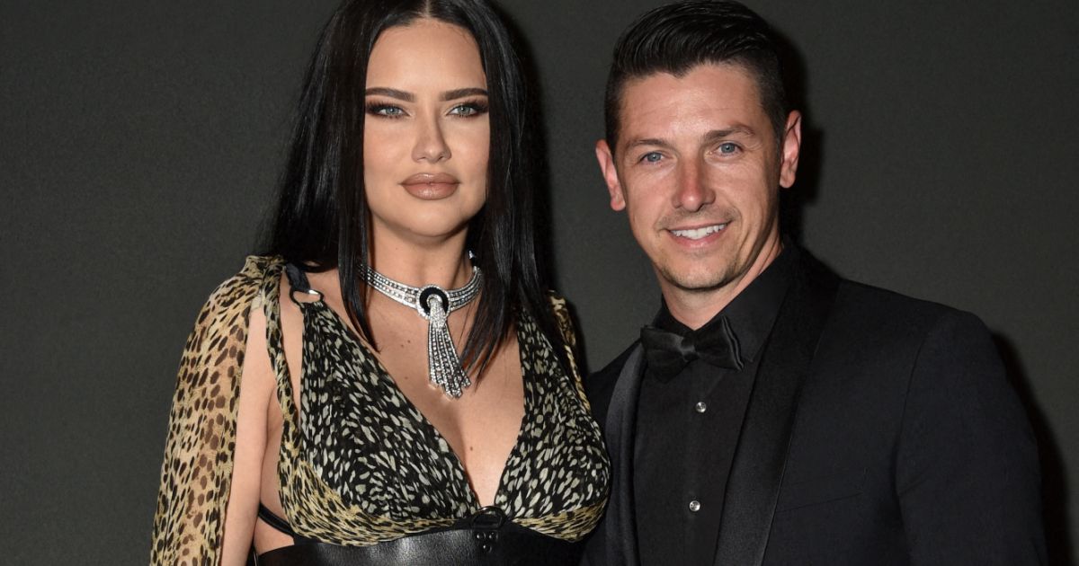 Adriana Lima (enceinte) et son compagnon Andre Lemmers - Soirée Women