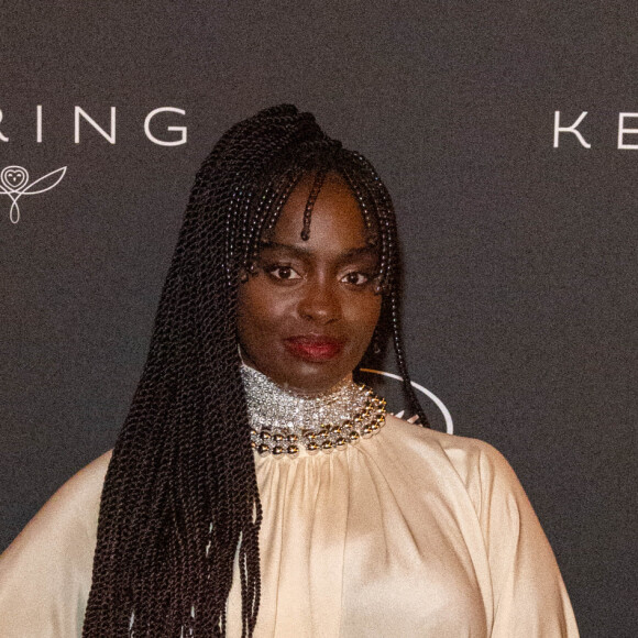Aïssa Maïga - Soirée "Women In Motion" au Château de la Castre lors du 75e Festival de Cannes. Le 22 mai 2022. © Olivier Borde / Bestimage