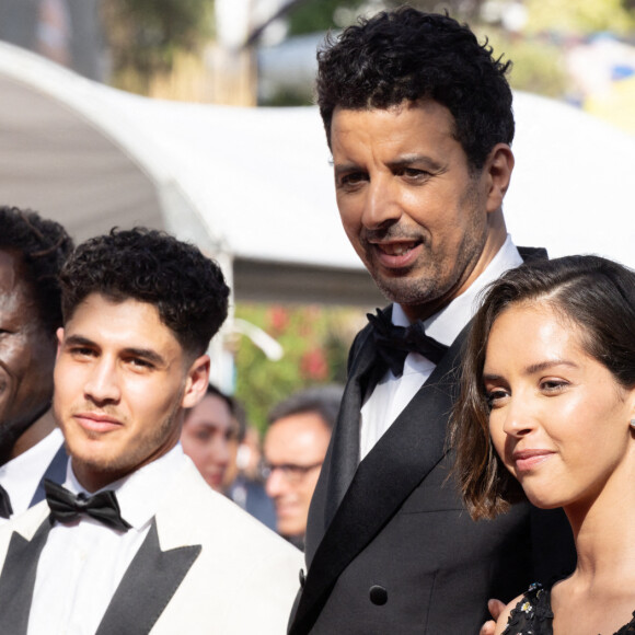Laïs Salameh, Samir Guesmi, Lyna Khoudri, Rachid Bouchareb, Reda Kateb - Montée des marches du film " Heojil Kyolshim (Decision To Leave) " lors du 75ème Festival International du Film de Cannes. Le 23 mai 2022 © Olivier Borde / Bestimage 
