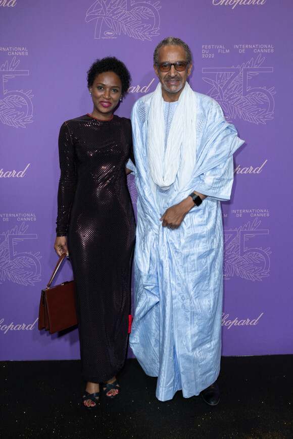 Kessen Tall, Abderrahmane Sissako - Photocall du dîner du 75ème Festival International du Film de Cannes. Le 24 mai 2022