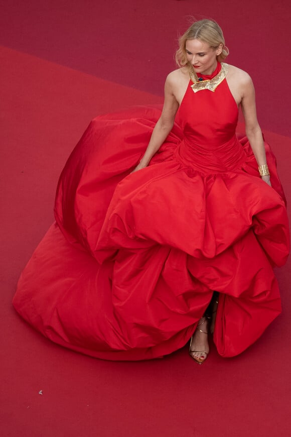Diane Kruger - Montée des marches du film " L'Innocent " lors du 75ème Festival International du Film de Cannes. Le 24 mai 2022