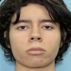 Salvador Ramos, 18 ans, le tueur de l'école primaire d'Uvalde au Texas. Il a pénétré dans l'école et a abattu 19 enfants et 2 enseignants. Il a été abattu par les forces de l'ordre. Uvalde, le 24 mai 2022