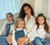 Jade Lagardère et ses trois enfants sur Instagram en avril 2021.