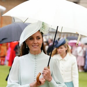 Catherine (Kate) Middleton, duchesse de Cambridge, lors d'une Royal Garden Party au Buckingham Palace à Londres, Royaume Uni, le 25 mai 2022. 