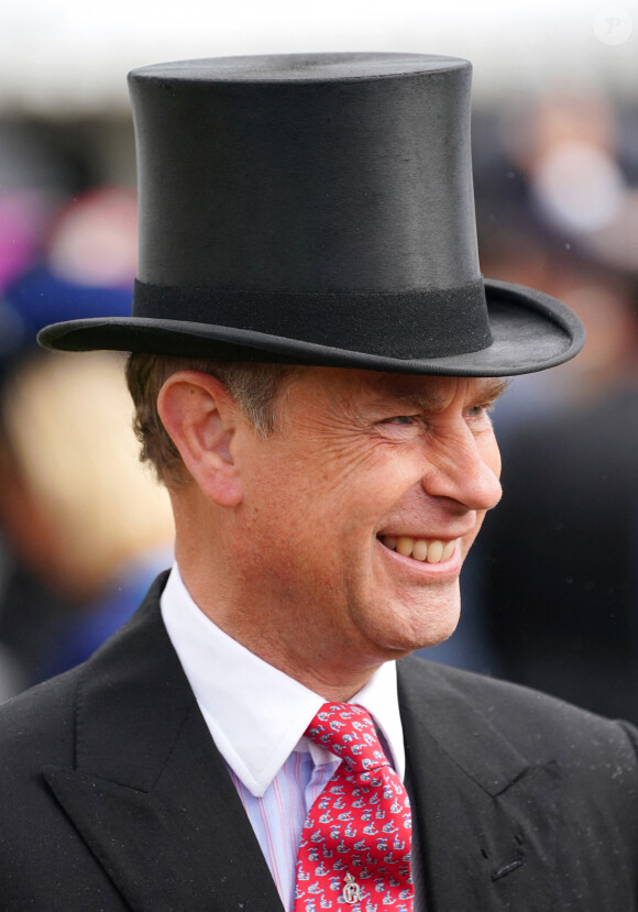 Le prince Edward, comte de Wessex, lors d'une Royal Garden Party au Buckingham Palace à Londres, Royaume Uni, le 25 mai 2022. 