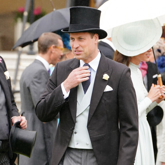 Le prince William, duc de Cambridge, lors d'une Royal Garden Party au Buckingham Palace à Londres, Royaume Uni, le 25 mai 2022. 
