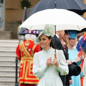 Catherine (Kate) Middleton, duchesse de Cambridge, lors d'une Royal Garden Party au Buckingham Palace à Londres, Royaume Uni, le 25 mai 2022. 