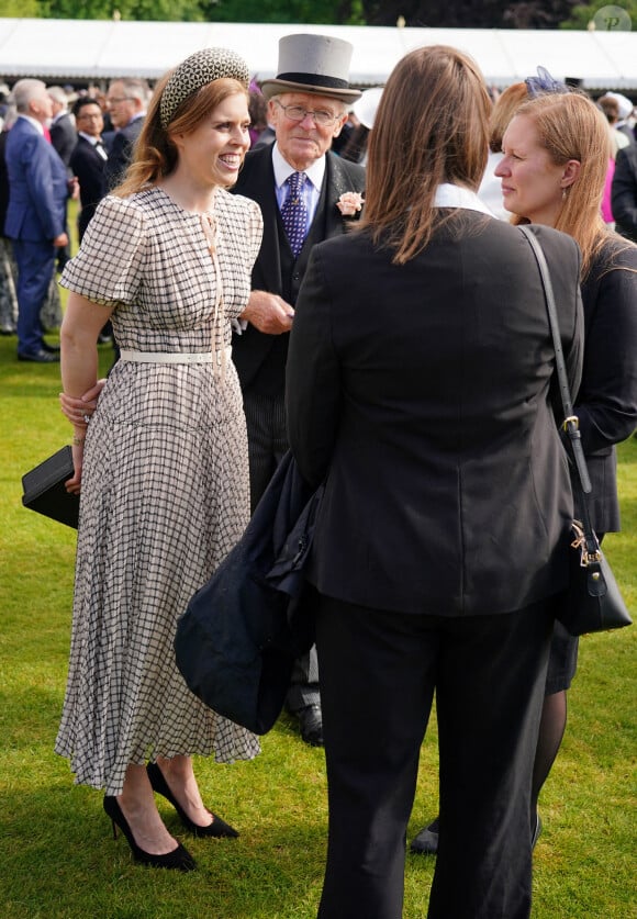 La princesse Beatrice d'York lors d'une Royal Garden Party au Buckingham Palace à Londres, Royaume Uni, le 25 mai 2022. 