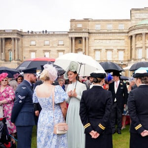 Catherine (Kate) Middleton, duchesse de Cambridge, lors d'une Royal Garden Party au Buckingham Palace à Londres, Royaume Uni, le 25 mai 2022. 