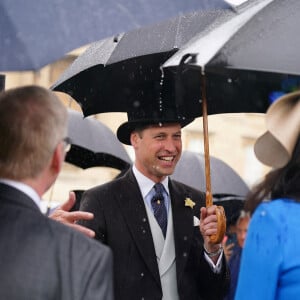 Le prince William, duc de Cambridge, lors d'une Royal Garden Party au Buckingham Palace à Londres, Royaume Uni, le 25 mai 2022. 