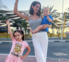 Julia Paredes a eu deux enfants (Luna et Vittorio) avec son mari Maxime Parisi - Instagram