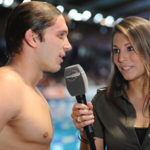 Laury Thilleman et Clément Lefert en mars 2012 à Dunkerque