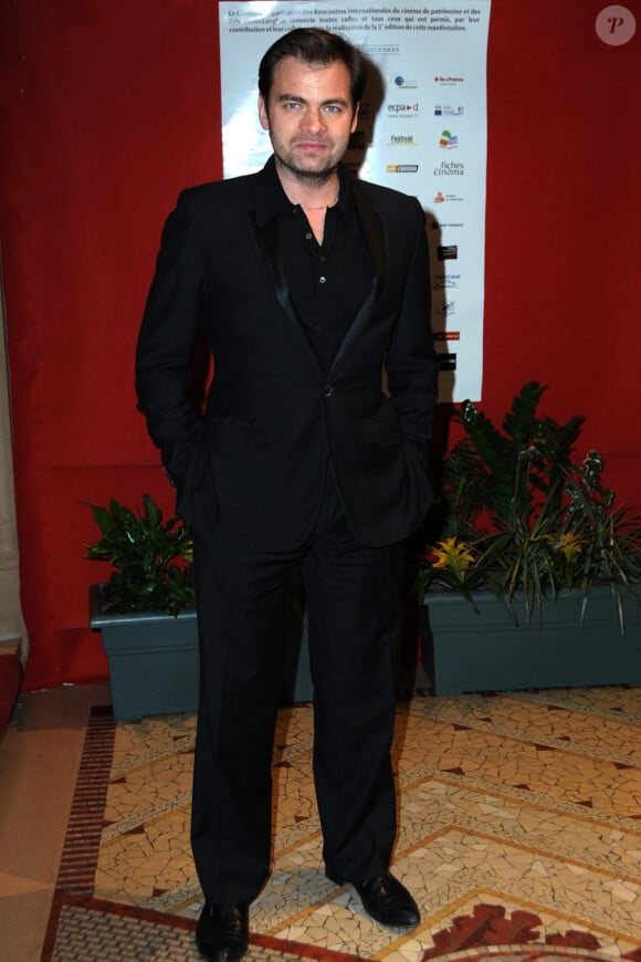 Clovis Cornillac lors de la remise des prix Henri-Langlois à Vincennes le 1er février 2010