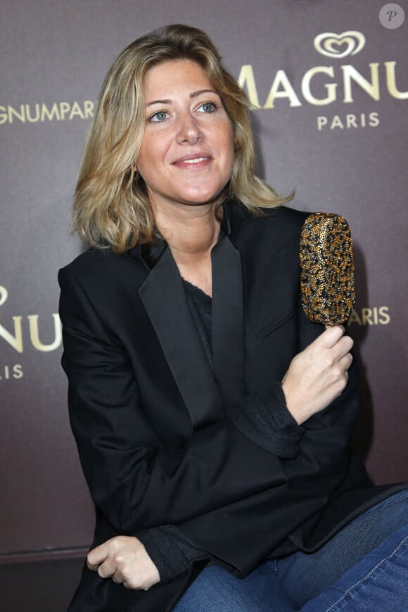 Amanda Sthers - Inauguration du concept store Magnum à Paris © Veeren/Bestimage