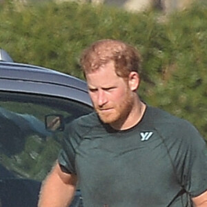 Le prince Harry et son équipe "Los Padres" remportent le trophée de polo "Lisle Nixon Memorial Final" à Santa Barbara, le 29 mai 2022.