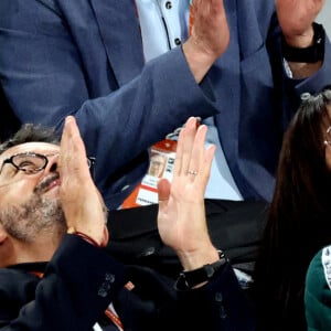 Nolwenn Leroy - Célébrités dans les tribunes des internationaux de France de Roland Garros à Paris le 31 mai 2022. © Cyril Moreau - Dominique Jacovides/Bestimage 