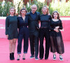 Ludivine Sagnier, Mara Taquin, Christophe Hermans, Sophie Breyer, Bonnie Duvauchelle à la première du film "La Ruche" lors du 16ème Rome Film Fest 2021, à Rome, Italie, le 15 octobre 2021. 
