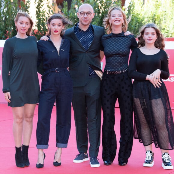 Ludivine Sagnier, Mara Taquin, Christophe Hermans, Sophie Breyer, Bonnie Duvauchelle à la première du film "La Ruche" lors du 16ème Rome Film Fest 2021, à Rome, Italie, le 15 octobre 2021. 