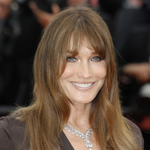 Carla Bruni à la montée des marches du film "Les Amandiers (Forever Young)" lors du 75ème Festival International du Film de Cannes © imageSPACE via Zuma Press/Bestimage 