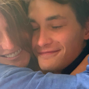 Carla Bruni et son fils Aurélien Enthoven