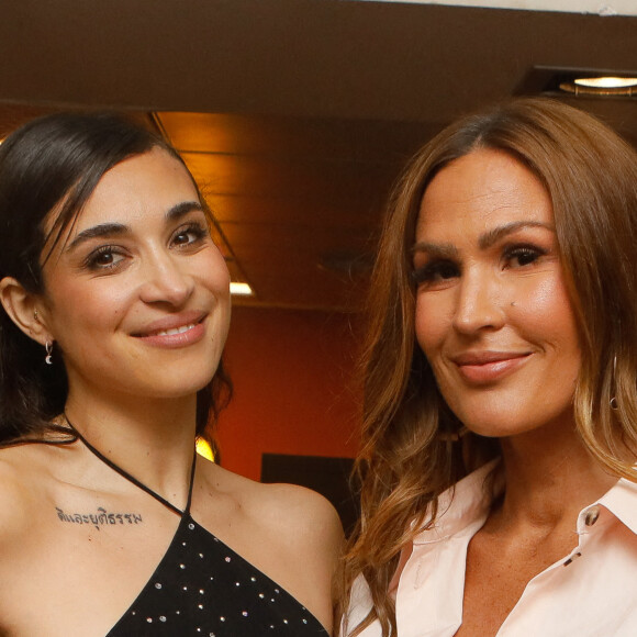 Camélia Jordana, Vitaa (Charlotte Bendaoud) - After-show du concert de Camélia Jordana à l'Olympia à Paris, France, le 11 mai 2022. © Christophe Clovis/Bestimage