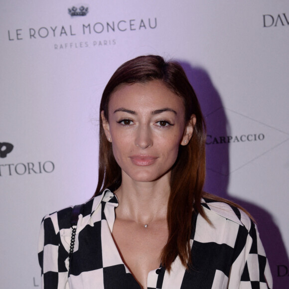 Rachel Legrain-Trapani (Miss France 2007) - Inauguration du restaurant italien gastronomique "Il Carpaccio" au Royal Monceau à Paris le 6 octobre 2021. © Rachid Bellak/Bestimage