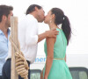 Rafael Nadal et sa petite amie Xisca Perello se rendent à un mariage à Formentera, le 19 juillet 2014 