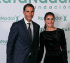Rafael Nadal, fondateur de Rafa Nadal Foundation et Xisca Perello, directrice générale de Rafa Nadal Foundation - Rafael Nadal fête le 10 ème anniversaire de son association "RafaNadal Foundation" au Consulat italien à Madrid. 