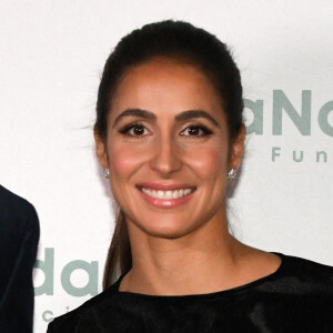 Xisca Perello, la femme de Rafael Nadal - Photocall de la cérémonie du 10ème anniversaire de la fondation Rafael Nadal à Madrid le 18 novembre 2021. 